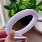 紫罗兰胖圆条手镯